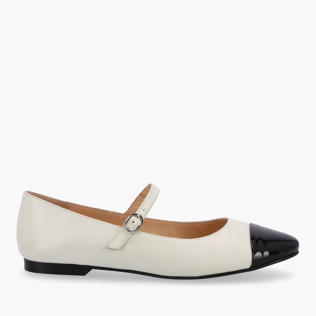 ALOHAS Women's Musa Leather Ballet Flats - UK 6 on Productcaster.