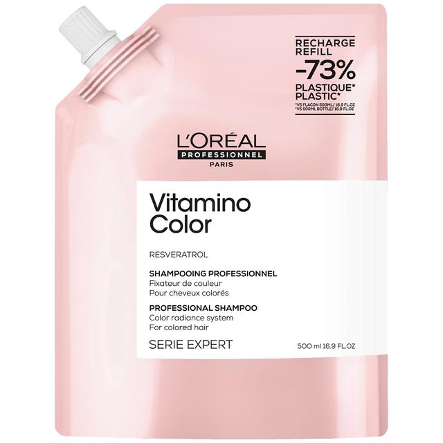 L'Oréal Professionnel Vitamino Color Shampoo Refill Pack 500ml for Coloured Hair on Productcaster.