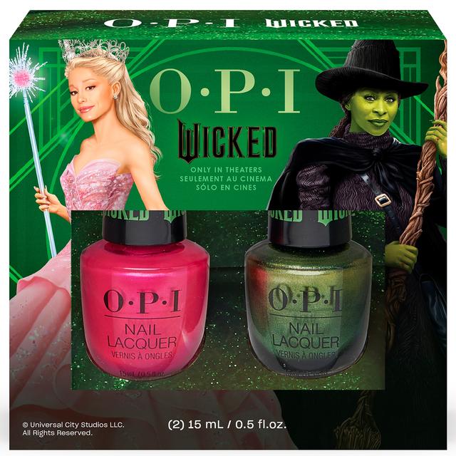 OPI x Wicked Nail Lacquer Duo Pack- 2 x 15ml on Productcaster.