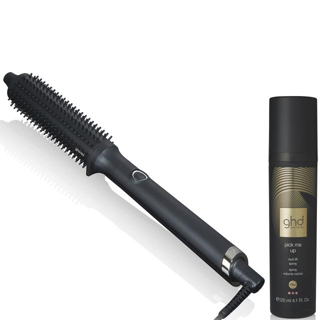 ghd Rise Professional Hot Brush Set with ghd Root Lift Spray on Productcaster.