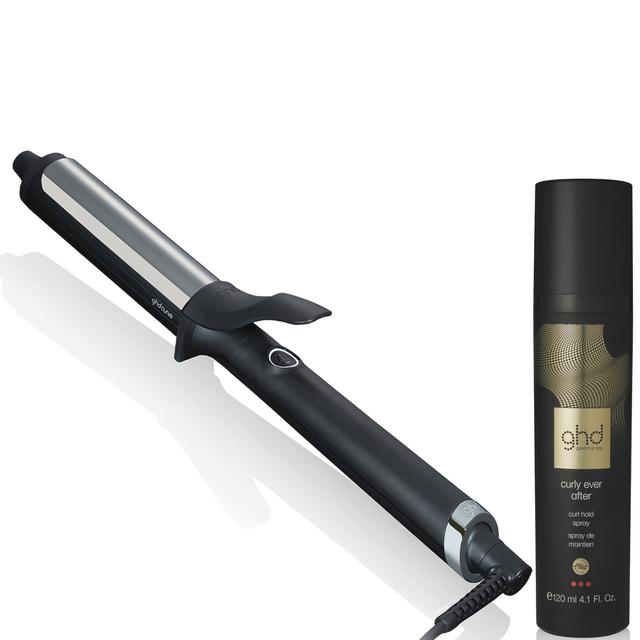 ghd Curve Soft Curl Tong Set with ghd Curly Ever After Hold Spray on Productcaster.