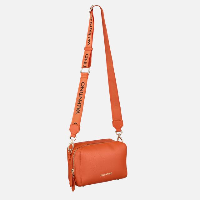 Valentino Pattie Faux Leather Camera Bag Orange on Productcaster.