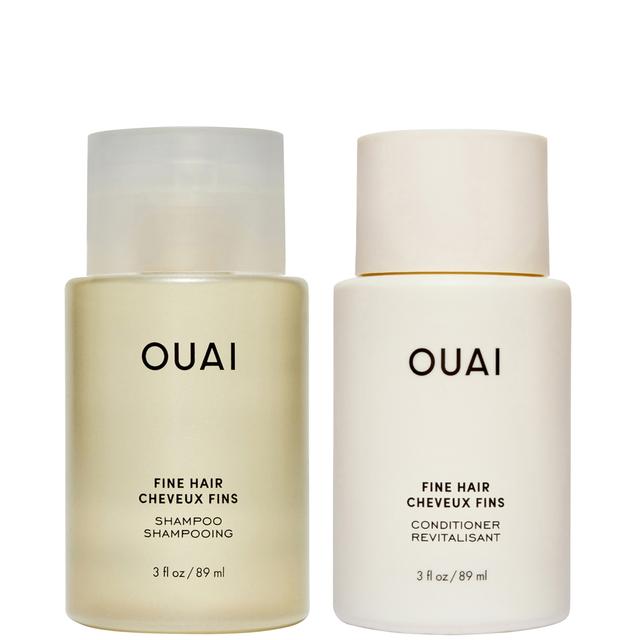 OUAI Fine Shampoo and Conditioner Travel Bundle on Productcaster.