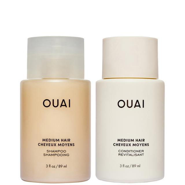 OUAI Medium Shampoo and Conditioner Travel Bundle on Productcaster.