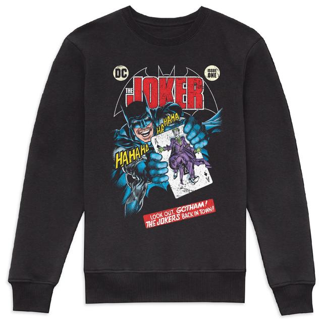 Joker Look Out Gotham Sweatshirt - Black - L - Noir on Productcaster.