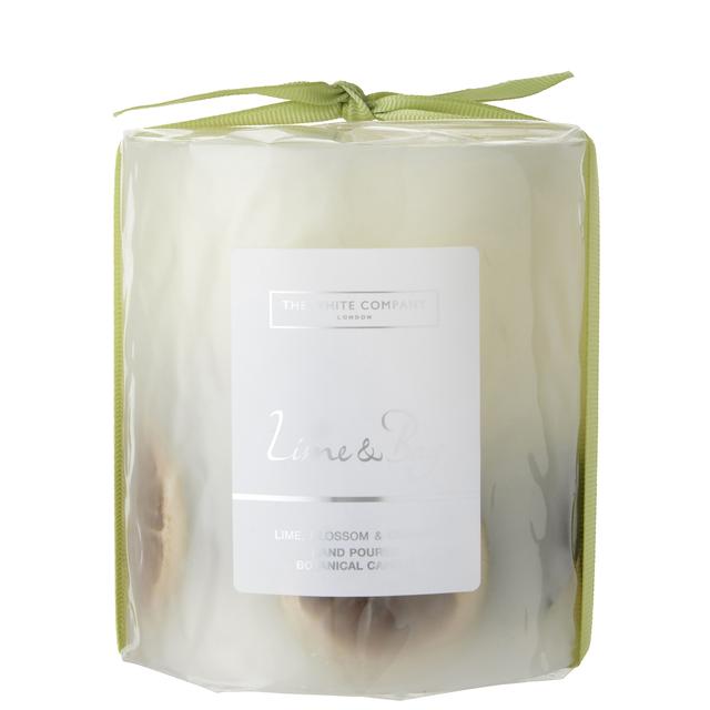 The White Company Lime & Bay Medium Botanical Candle 660g on Productcaster.