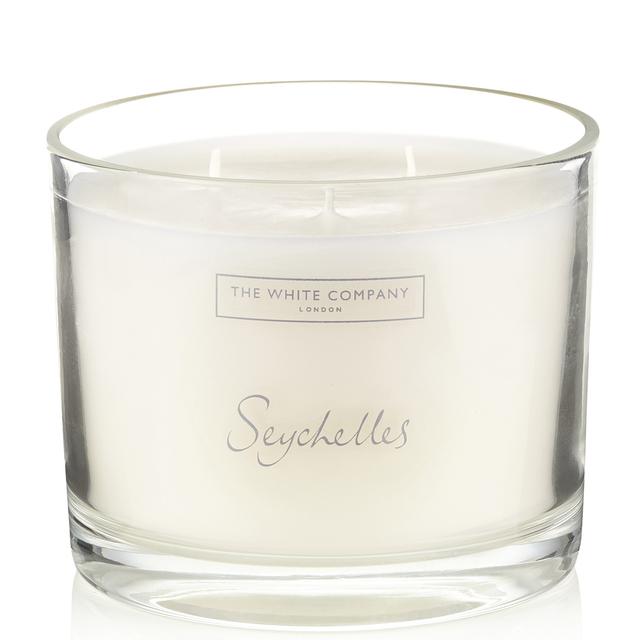 The White Company Seychelles Large Candle 770g on Productcaster.