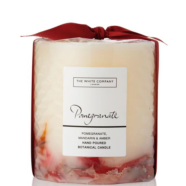 The White Company Pomegranate Medium Botanical Candle 660g on Productcaster.