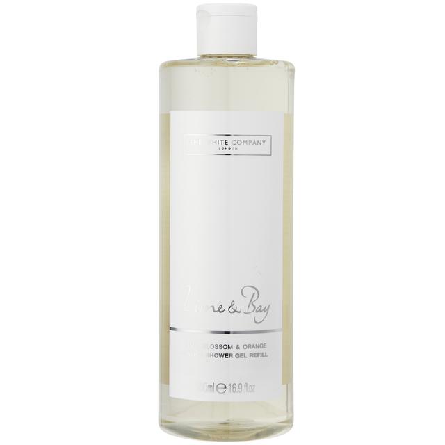 The White Company Lime & Bay Bath & Shower Gel Refill 500ml on Productcaster.