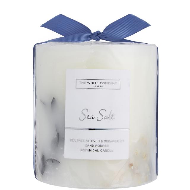 The White Company Sea Salt Medium Botanical Candle 660g on Productcaster.