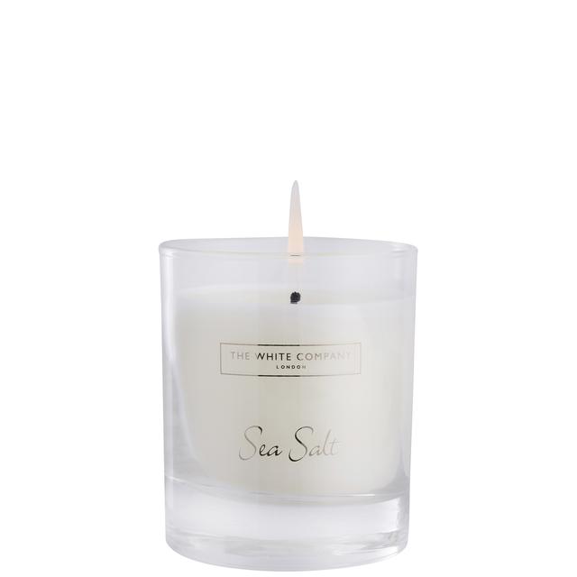 The White Company Sea Salt Candle Signature 140g on Productcaster.