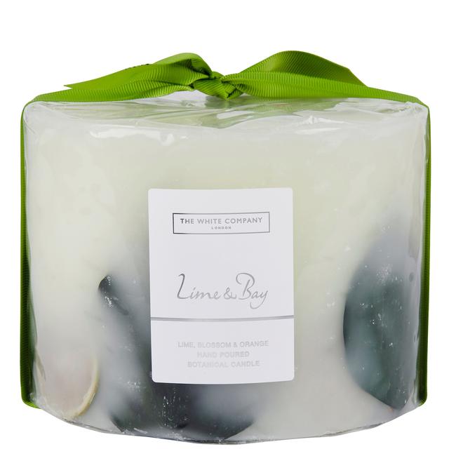 The White Company Lime & Bay Large Botanical Candle 1.6kg on Productcaster.