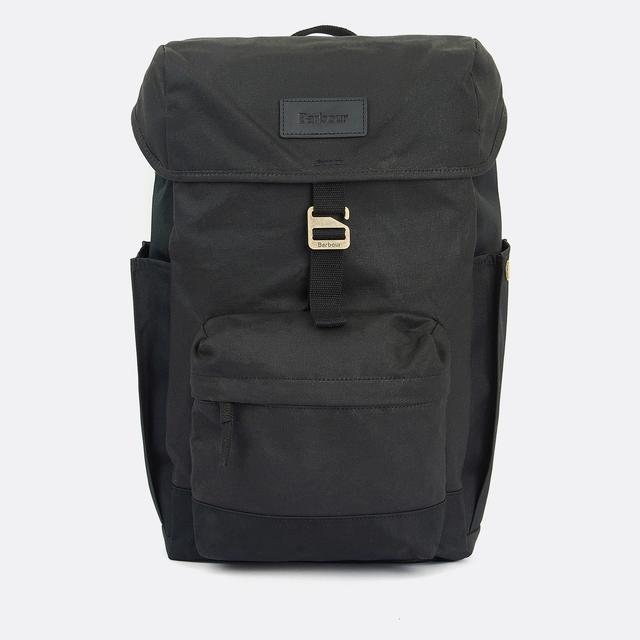 Barbour Essential Waxed Canvas Backpack Black on Productcaster.