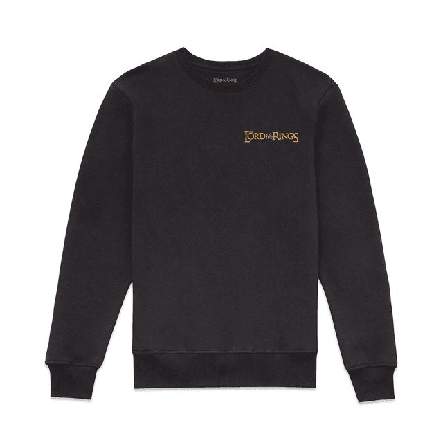 Lord Of The Rings Keep It Safe Jumper - Black - M on Productcaster.