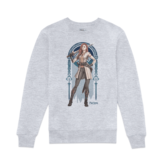 Lord Of The Rings The War of Rohirrim Hera Pose Jumper - Grey - XS on Productcaster.