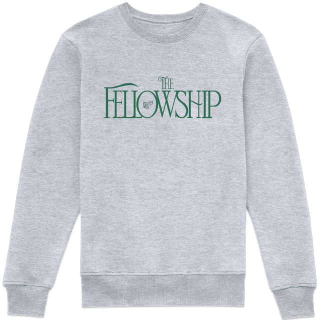 Lord Of The Rings Fellowship Sweatshirt - Grey - XS on Productcaster.