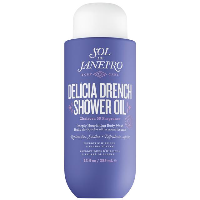 Delícia Drench Shower Oil 385ml on Productcaster.