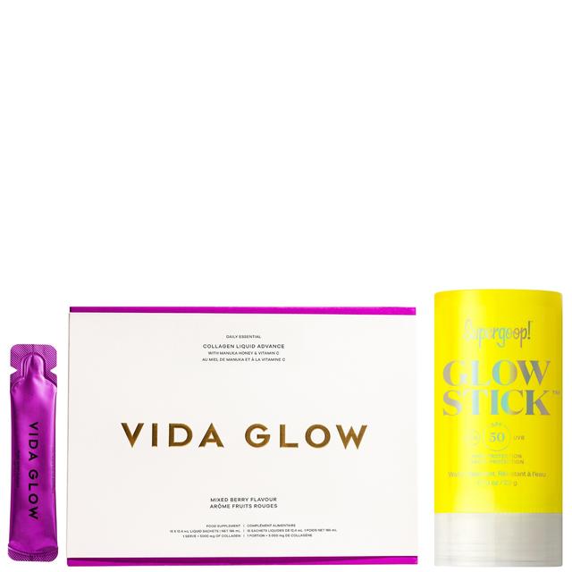 Supergoop! x Vida Glow Glow-On-The-Go Bundle on Productcaster.