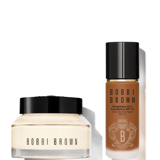 Bobbi Brown 24-hour Hydration Duo - Vitamin Enriched Face Base & Foundation Bundle (Various Shades) - Cool Almond on Productcaster.