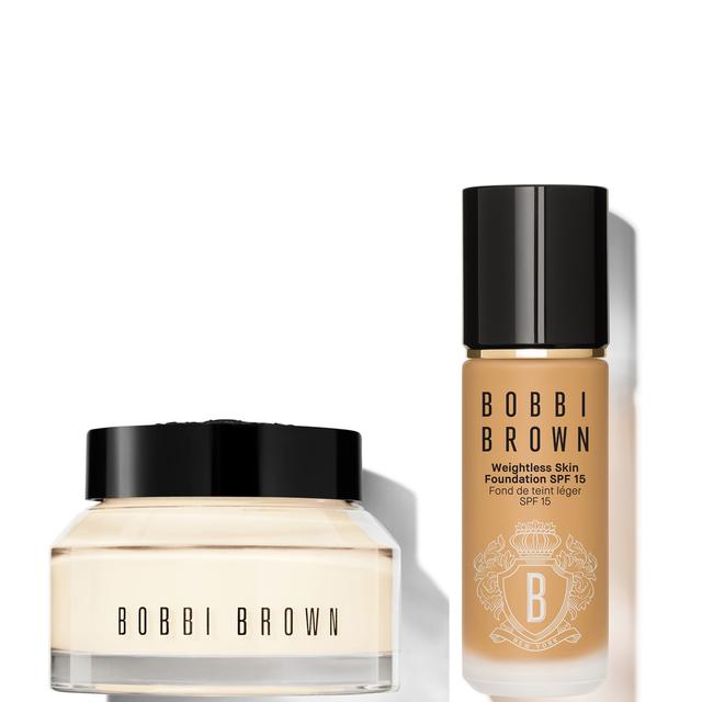 Bobbi Brown 24-hour Hydration Duo - Vitamin Enriched Face Base & Foundation Bundle (Various Shades) - Warm Honey on Productcaster.