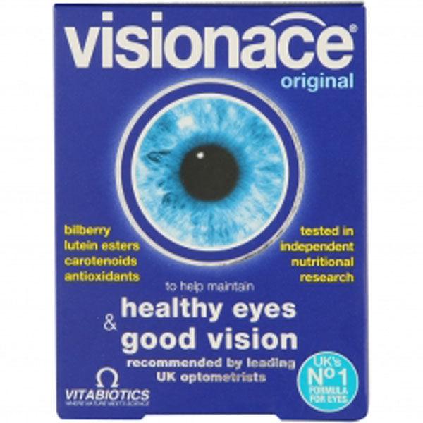 Vitabiotics Visionace For Healthy Eyes And Good Vision (30 Tablets) on Productcaster.