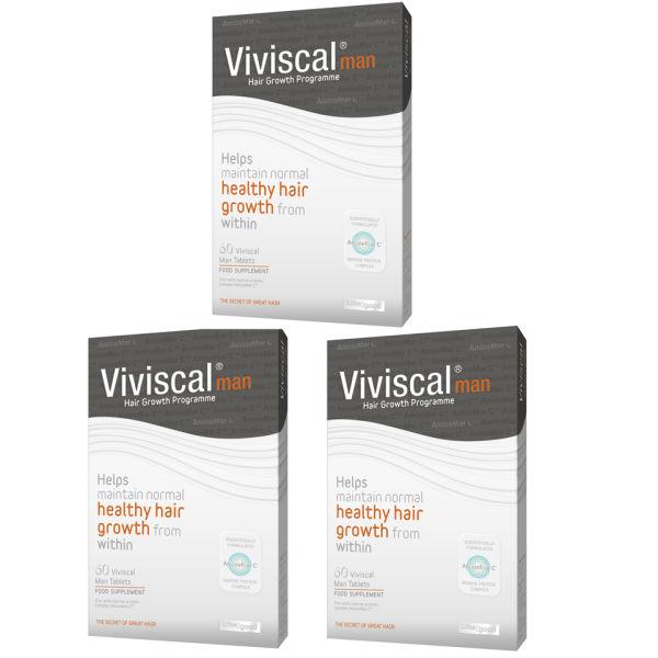 Viviscal Man - Hair Growth Supplement Box (3 Months Supply) on Productcaster.