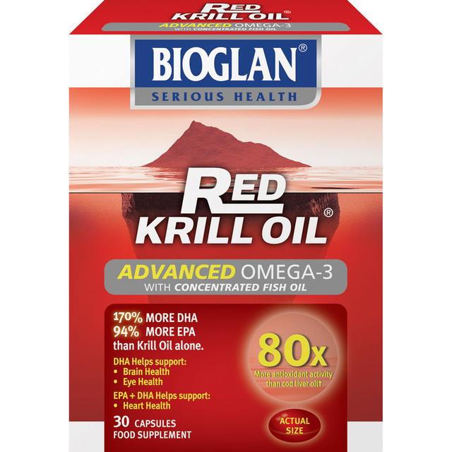 Bioglan Red Krill Oil (30 Capsules) on Productcaster.