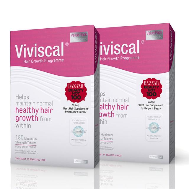 Viviscal Maximum Strength 6 Month Supply Tablets (360 Tabs) on Productcaster.