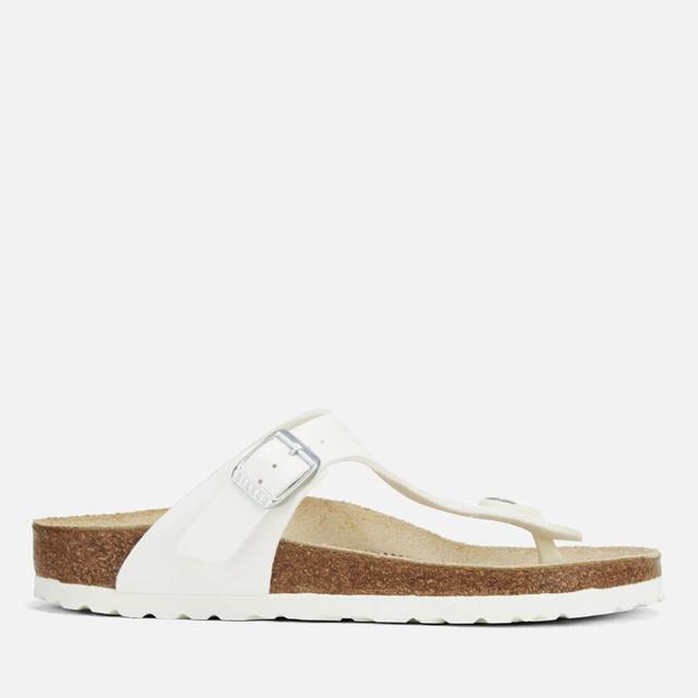 Birkenstock Women's Gizeh Toe-Post Sandals - White - EU 40/UK 7 on Productcaster.