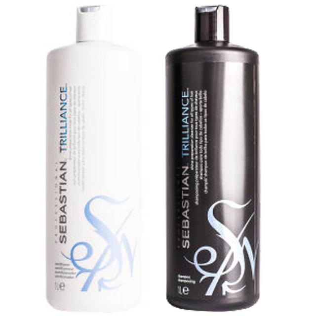 Sebastian Professional Trilliance Shampoo and Conditioner (2 x 1000ml) on Productcaster.