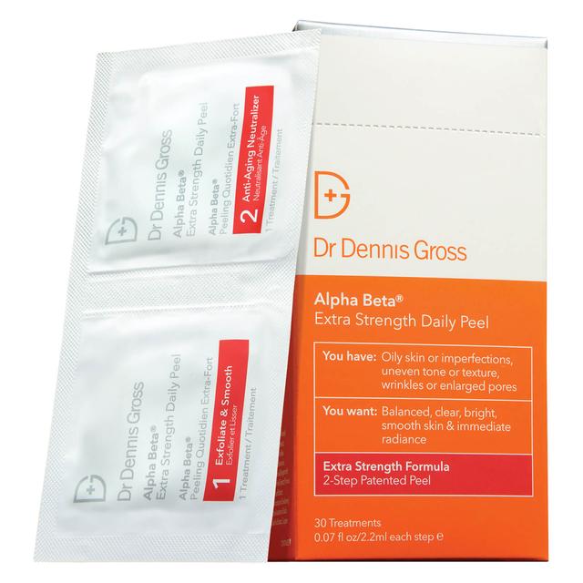 Dr Dennis Gross Skincare Alpha Beta Extra Strength Daily Peel (Pack of 30) on Productcaster.