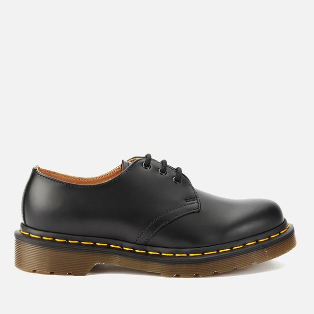 Dr. Martens 1461 Smooth Leather 3-Eye Shoes - Black - UK 8 on Productcaster.