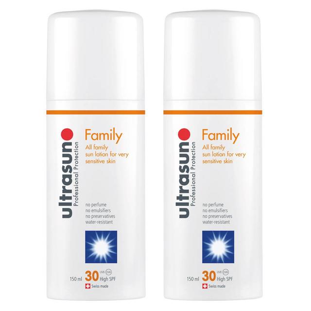 Ultrasun Family SPF 30 - Super Sensitive Duo (2 x 150ml) on Productcaster.