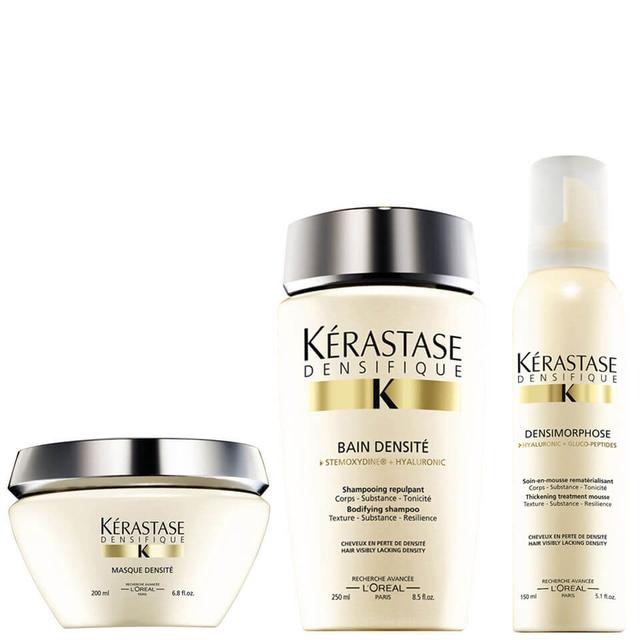 Kerastase Shampoo Densifique Bain Densite (250ml) Masque Densite (200ml) and Mousse Densimorphose (150ml) on Productcaster.