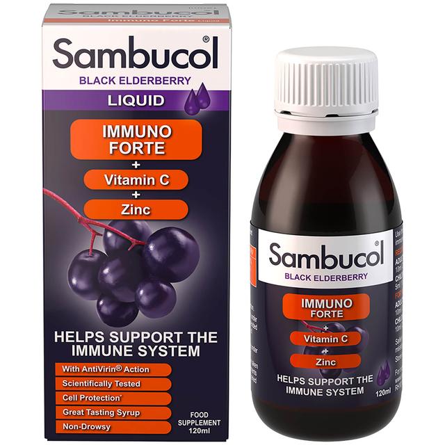 Sambucol - Immuno Forte Drops (120ml) on Productcaster.