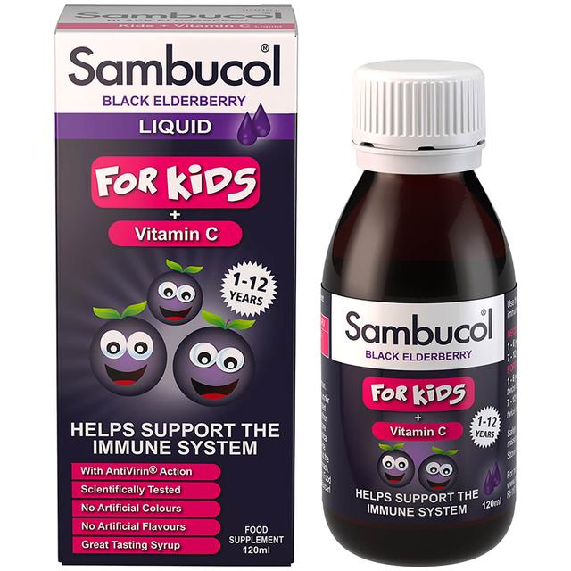 Sambucol - Immuno Forte For Kids Drops (120ml) on Productcaster.