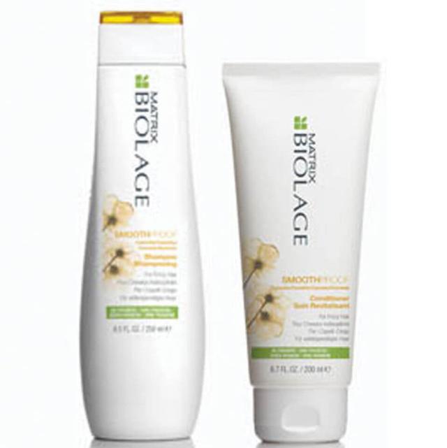 Matrix Biolage SmoothProof Shampoo and Conditioner on Productcaster.