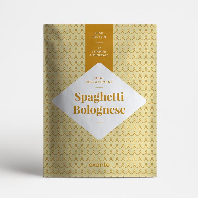 Meal Replacement Pasta - Spaghetti Bolognese - exante on Productcaster.