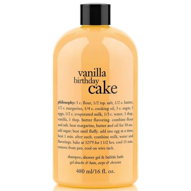 philosophy Vanilla Birthday Cake Shampoo, Bath & Shower Gel 480ml on Productcaster.