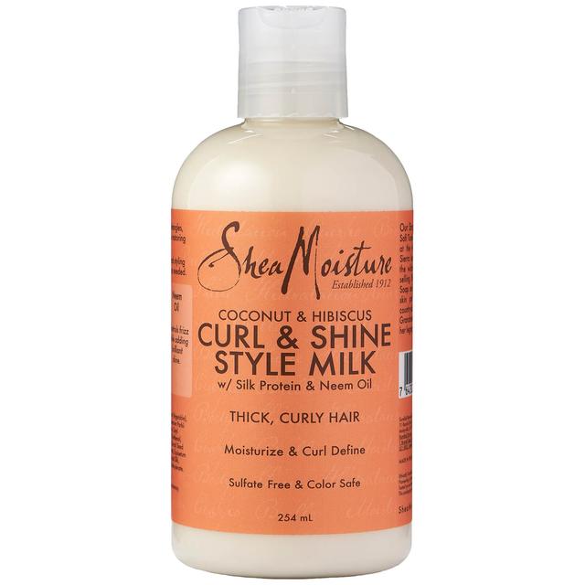 Shea Moisture Coconut & Hibiscus Curl & Style Milk 254ml on Productcaster.