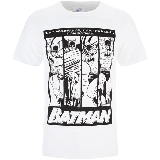 DC Comics Batman Herren I am Batman T-Shirt - Schwarz - S on Productcaster.