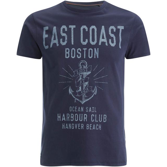 Camiseta Threadbare Maple - Hombre - Azul marino - S on Productcaster.