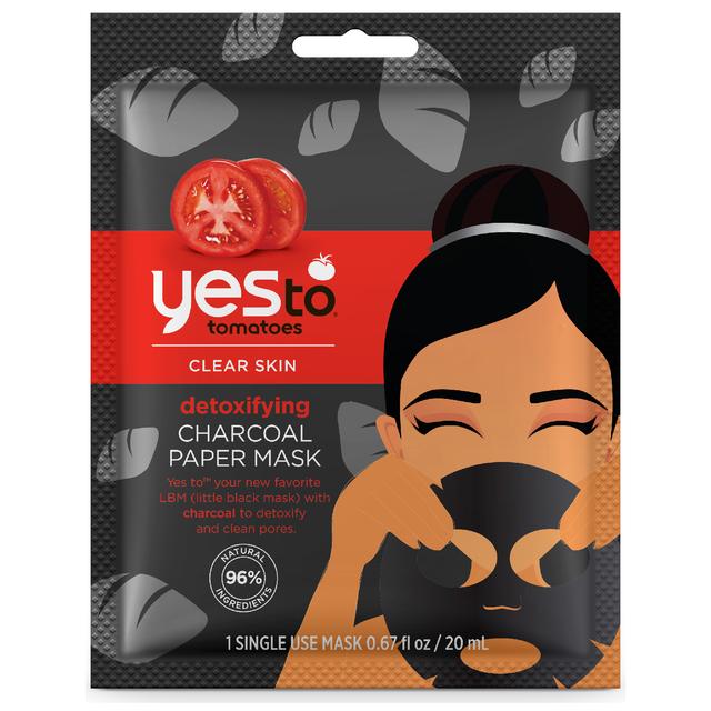 yes to Tomatoes Detoxifying Charcoal Paper Mask on Productcaster.