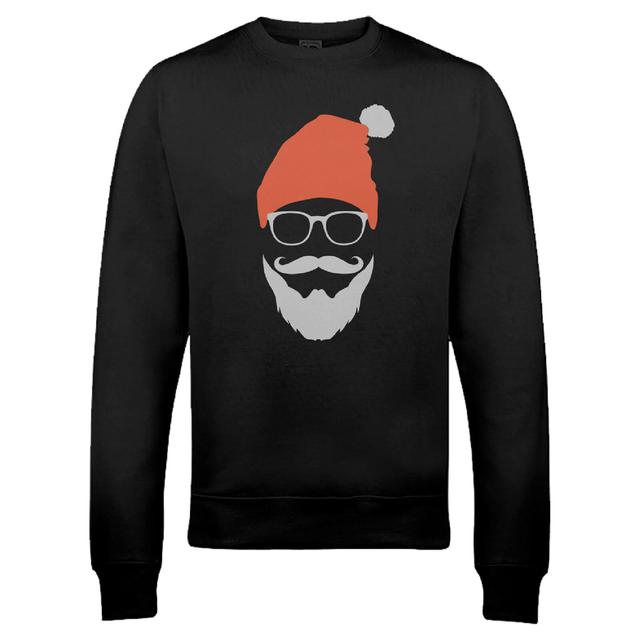 Sudadera Navideña "Papá Noel Guay" - Hombre/Mujer - Negro - S on Productcaster.