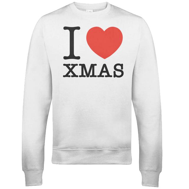 I Heart Xmas Christmas Sweatshirt - Weiß - L on Productcaster.