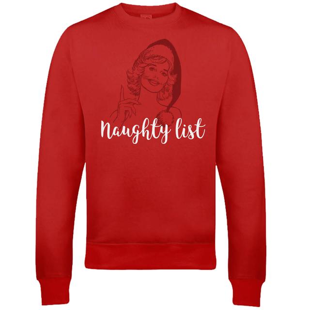 Naughty List Christmas Jumper - Red - L on Productcaster.