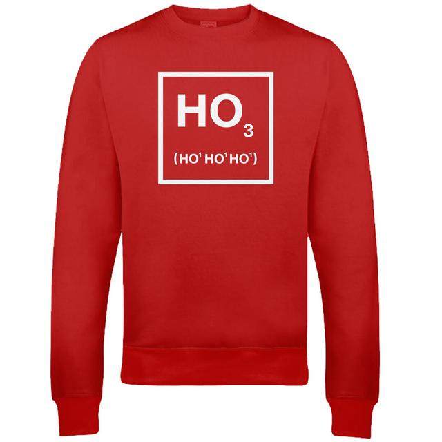 Ho Ho Ho Christmas Sweatshirt - Rot - XXL on Productcaster.