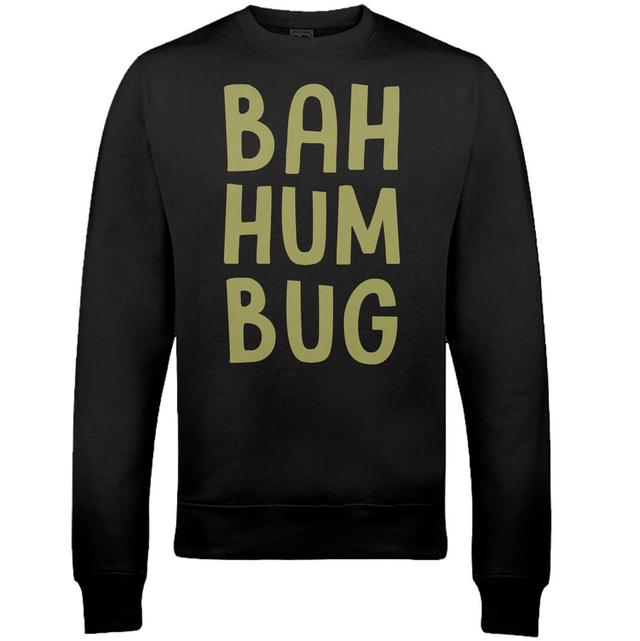 Bah Hum Bug Christmas Sweatshirt - Schwarz - S on Productcaster.