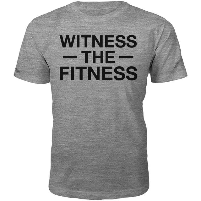 Männer Witness The Fitness T-Shirt - Grau - M - Grau on Productcaster.