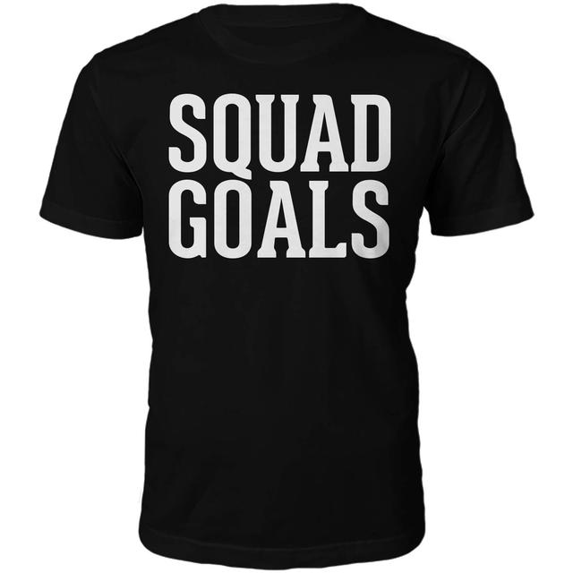 Männer Squad Goals T-Shirt - Schwarz - M - Schwarz on Productcaster.